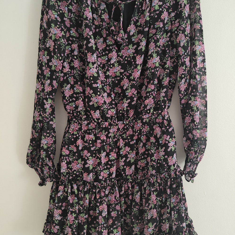 The Impeccable Pig. Black and Pink Dress
